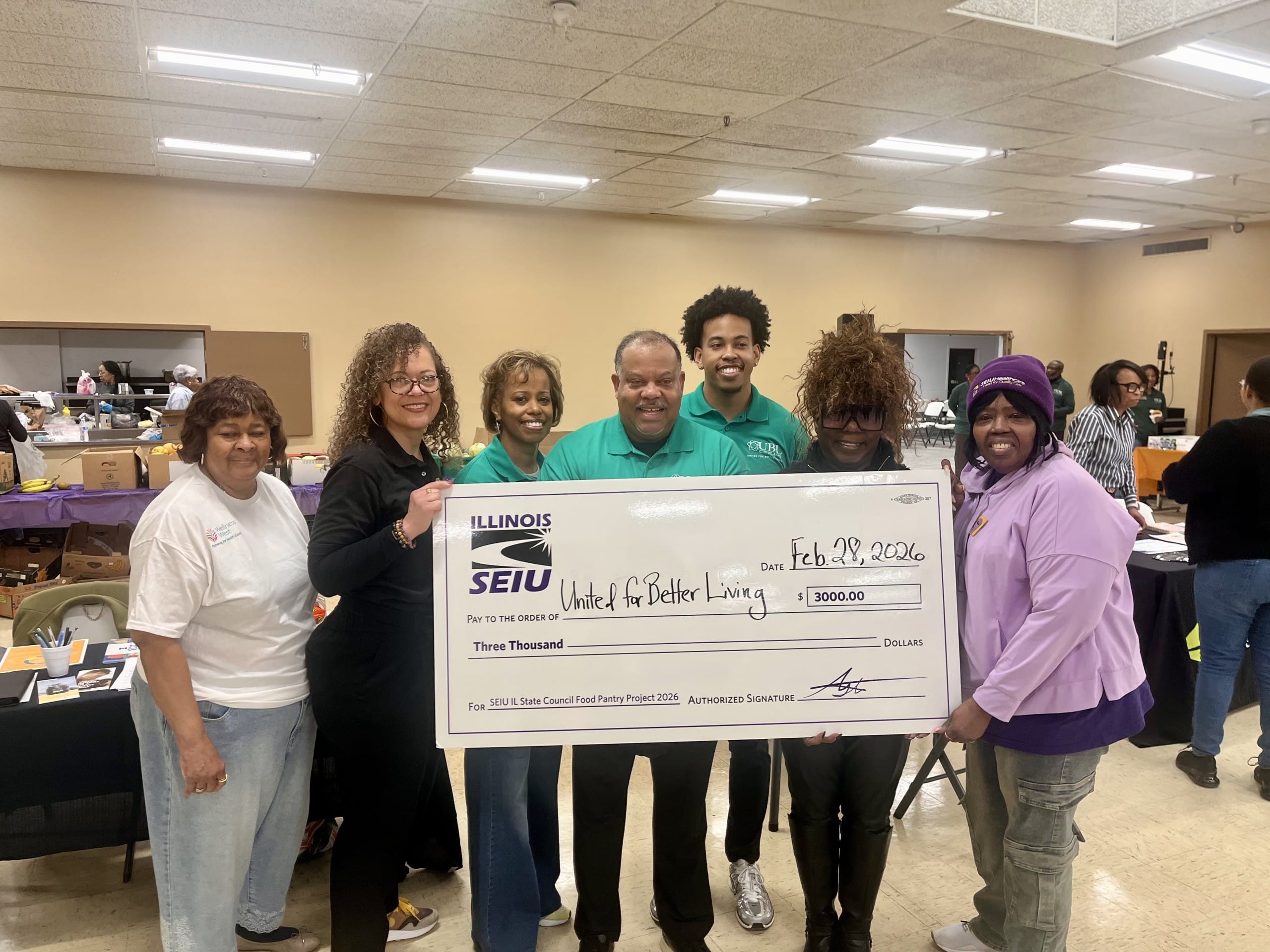 Local 73 SEIU Local 73 Donation Helps Strengthen West Side Food Pantry – The Culture